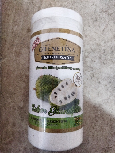 Grenetina Hidrolizada guanabana 500gr