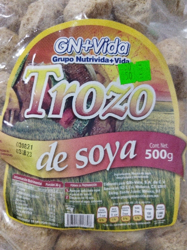 Trozo de soya 500 gr