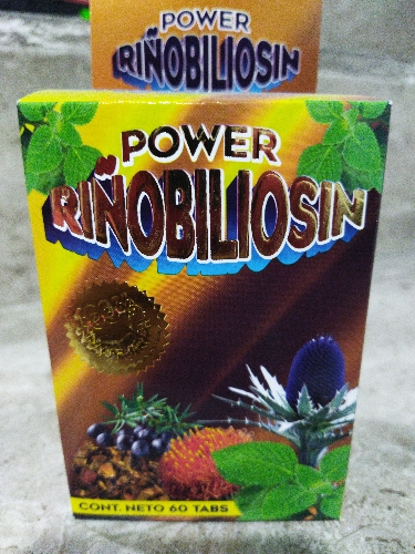 Riñobiliosin 60 tabletas