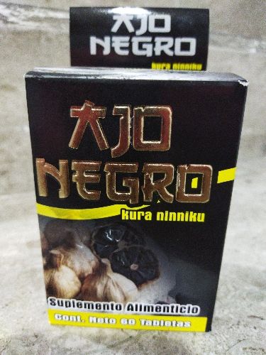 Ajo negro tabletas 60 pz