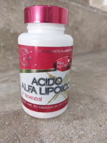 Acido Alfa lipoico 60capsula