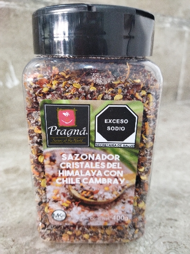 Sasonador sal del Himalaya con chile 400g