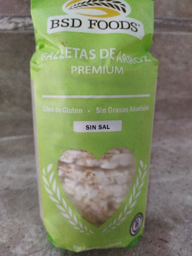 Galleta de Arroz sin sal 72gr