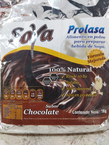 Leche de soya Chocolate 1kg
