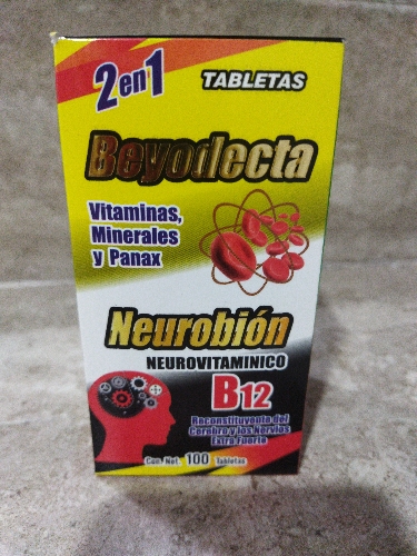 Beyodecta 2en1 100 tabletas
