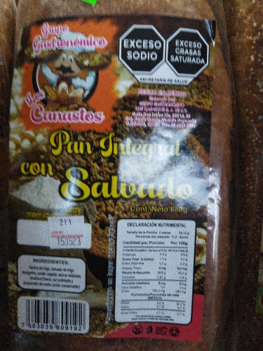 Pan barra salvado