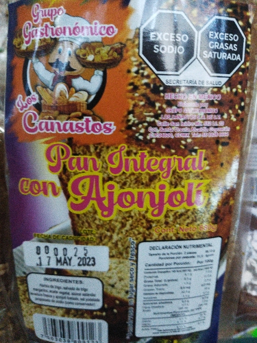 Pan barra ajonjolí