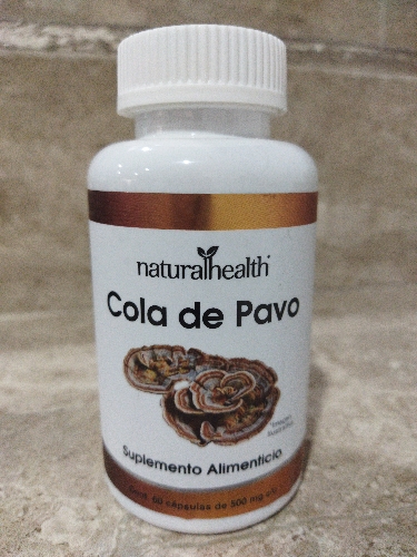 Cola de pavo 60 capsulas de 500mg