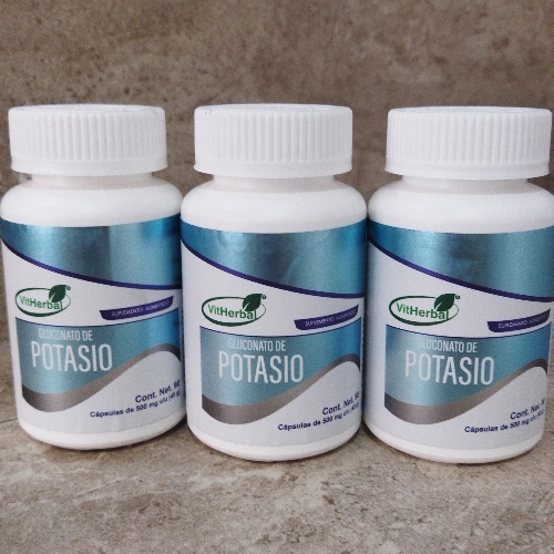 Gluconato de Potasio 90 capsulas