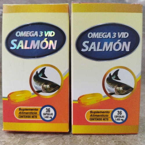 Omega 3 salmón 36 pz