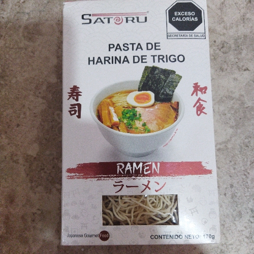 Pasta de harina de trigo 170g