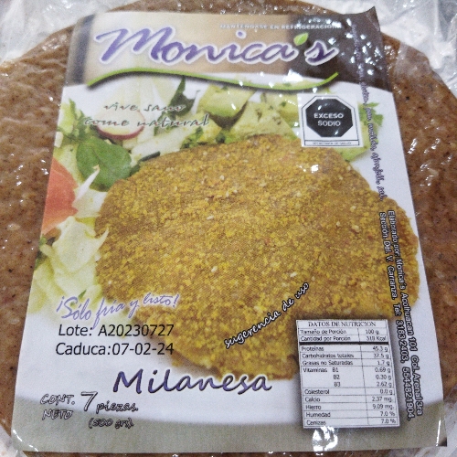 Milanesa de soya