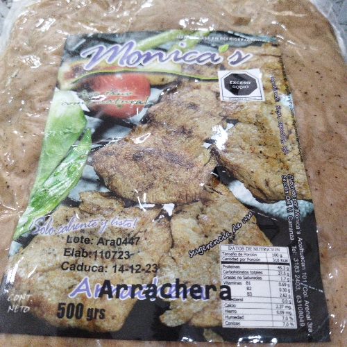 Arrachera de soya