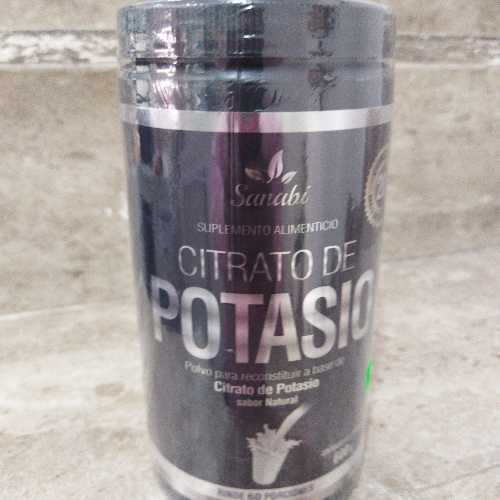 Citrato de potasio polvo 600 gr