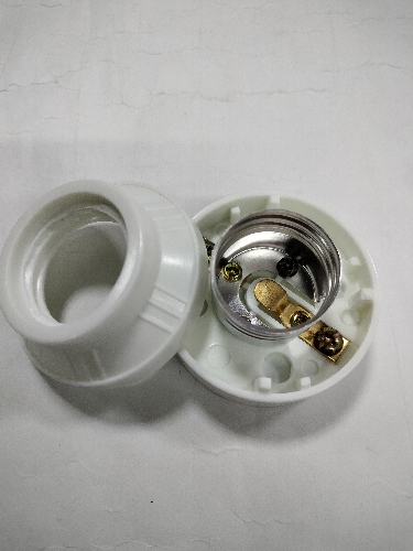 Roseta sobreponer plastica