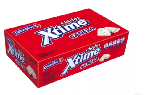 156 Chiclet Xtime canela x100