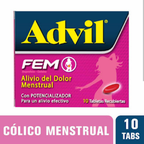 108 Advil Fem x 10