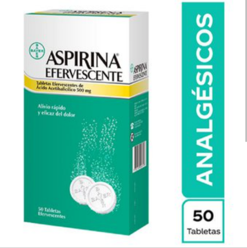 118 Aspirina Efervescente 25 x 2
