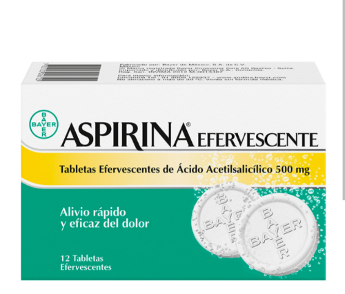 119 Aspirina Efervescente 6 x 2