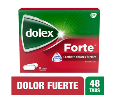 187 Dolex Forte 5x10 tableta