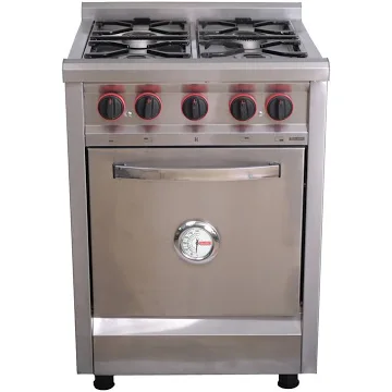 Cocina Semi industrial 4 hornallas Calabro