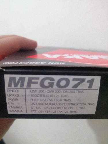 Bandas osaka libero xtz 125 nitrox 125