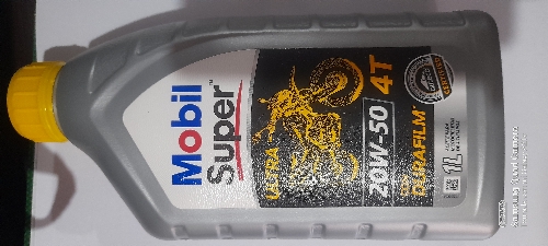 Aceite Mobil 20w50 tapa amarilla