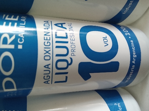 Doree agua oxigenada  liquida v.10