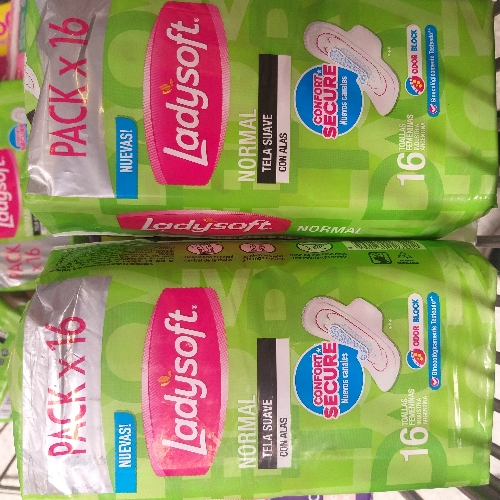Ladysoft normal x16 con alas