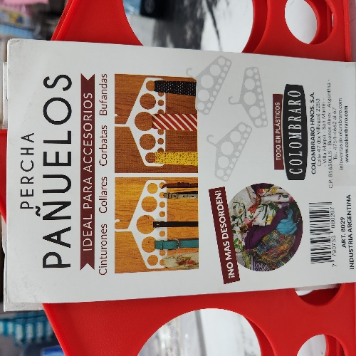 Colombraro percha pañuelos