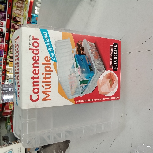 Contenedor multiple con division