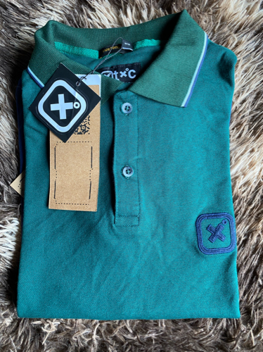 Camisa TXC Gola Polo verde T: M