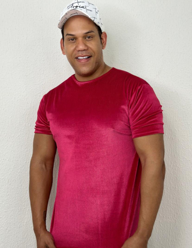T: G Camisa Tróia veluda vermelha @
