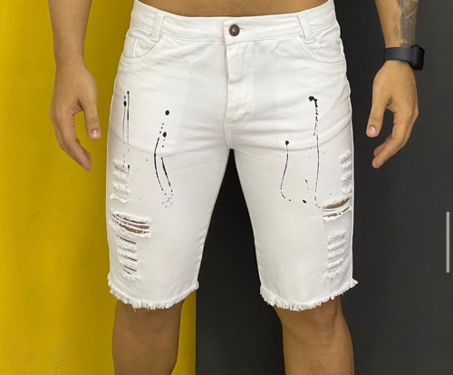 N:36 Bermuda / branca pintada