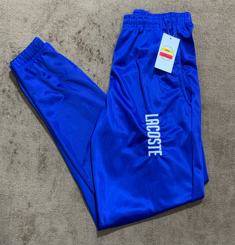 T: M Calça LACOSTE bordado azul @