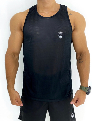 T: Plus G1 Camisa Regata preta @