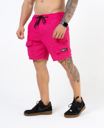 T: P Bermuda / Cargo Rosa Faz o Pow