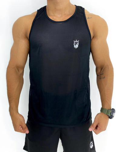 T:G Camisa Regata Preta