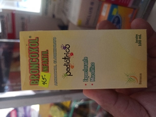 BRONCOXOL INFANTIL AMBROXOL X100 ML(TERBOL)