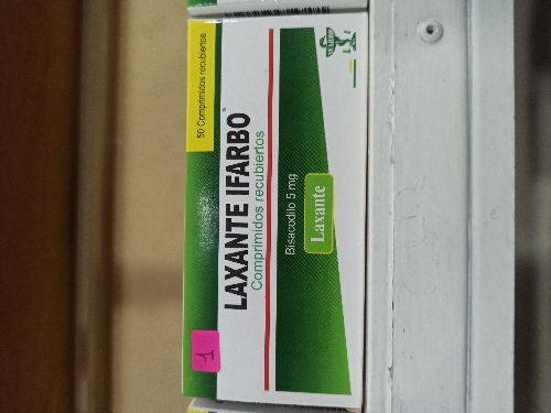 LAXANTE BISACODILO 5MG TABLETA