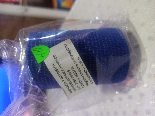 VENDA COHESIVA AZUL 7.5CM