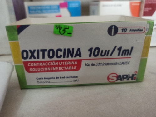 OXITOCINA 10 UI/1ML