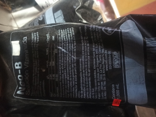 NEO B SOLUCION VITAMINADA 1000 ML