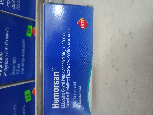 HEMORSAN SUPOSITORIO (INTI)