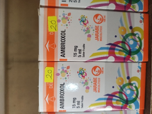 AMBROXOL 15MG/5ML JARABE X100 ML(DELTA)