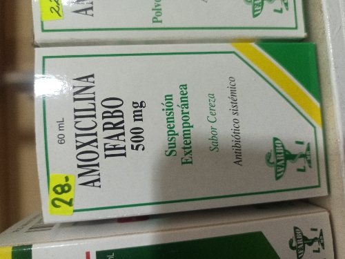 AMOXICILINA IFARBO 500 MG X60 ML(IFARBO)