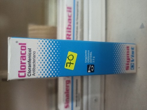 CLORACOL cloranfenicol x3.5gr Unguento(SIGMA)