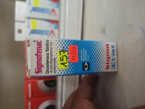 SIGMOFENAC Diclofenaco sódico x5 ml
