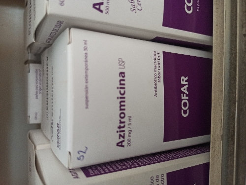 AZITROMICINA 200 MG/5ML JARABE 30 ML
