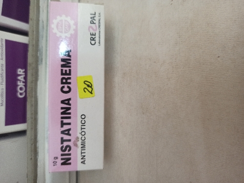 NISTATINA CREMA X10 GR(CRESPAL)